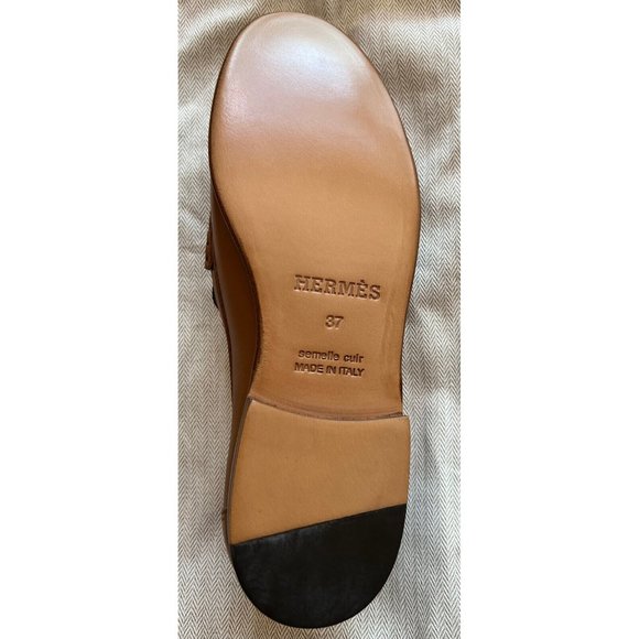 HERMES New Equateur Tatouage Kennedy Loafer Moccasins Shoes Made in Italy - Picture 10 of 16